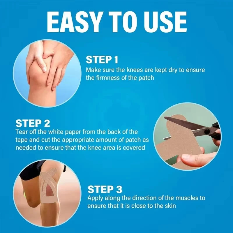 10 Stk. Kinesio-Tape (Knie)