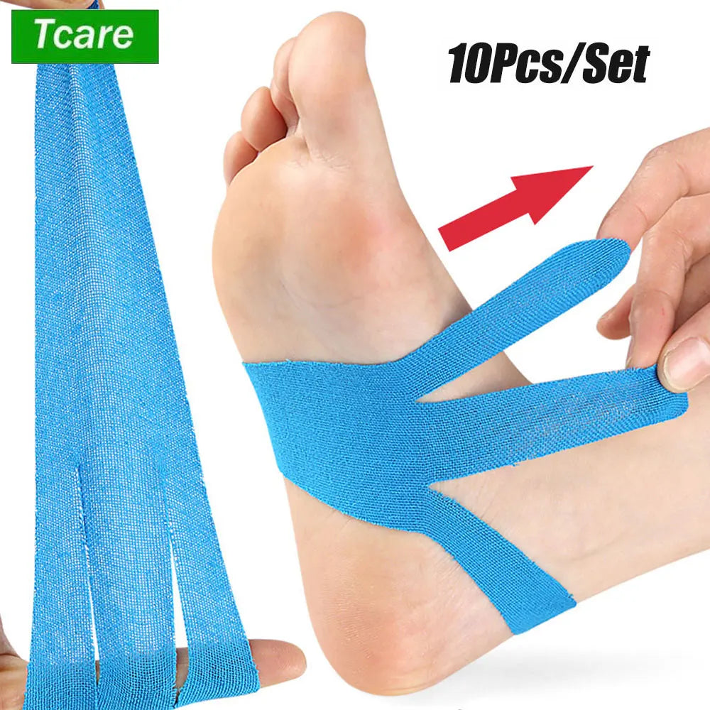 10 Stk. Kinesio-Tape (Fuß+Hand)