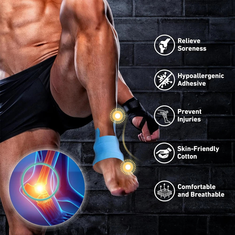 10 Stk. Kinesio-Tape (Knöchel)